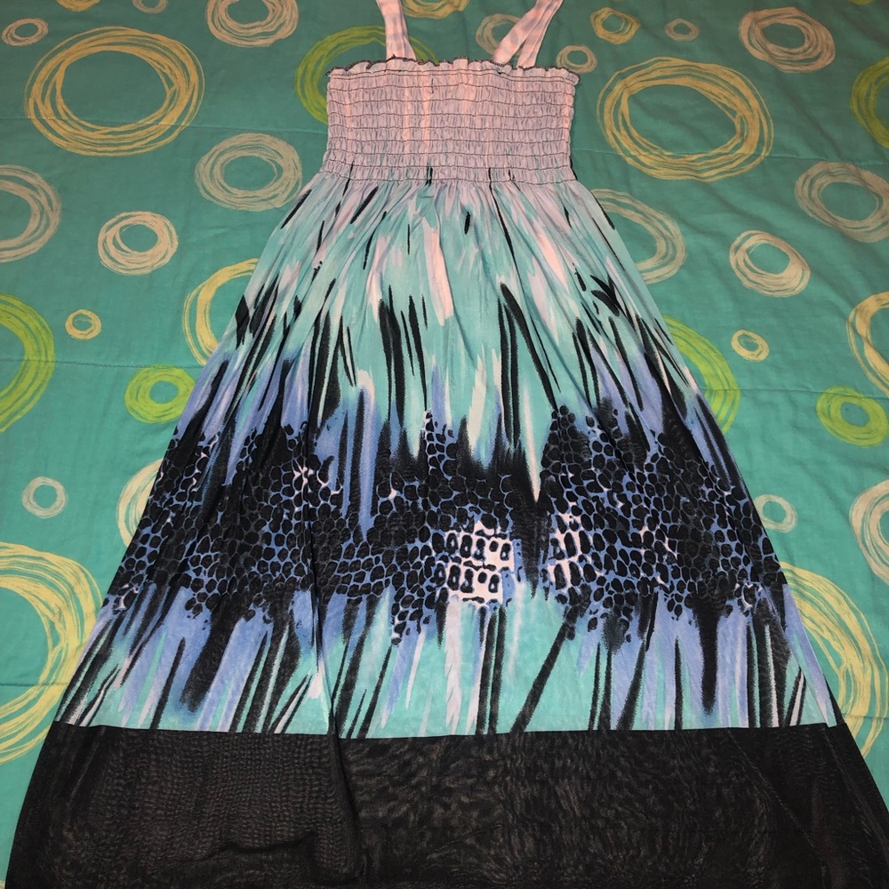 Arianna by Howard Blue Sundress Girls L/XL
